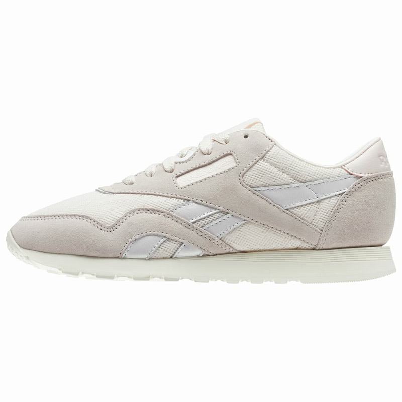 Reebok Classic Nylon Cold Pastel Tenisky Damske - Ruzove/Biele LO3077AZ